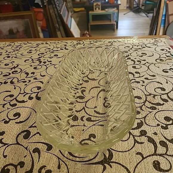 Indiana Glass Celery Dish - Picture 2 of 7
